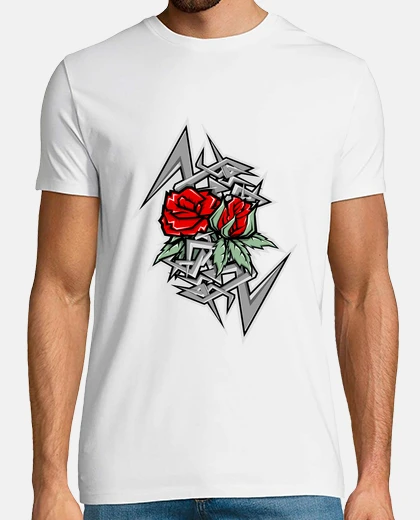 Camiseta Hombre Rosa Zip Zap