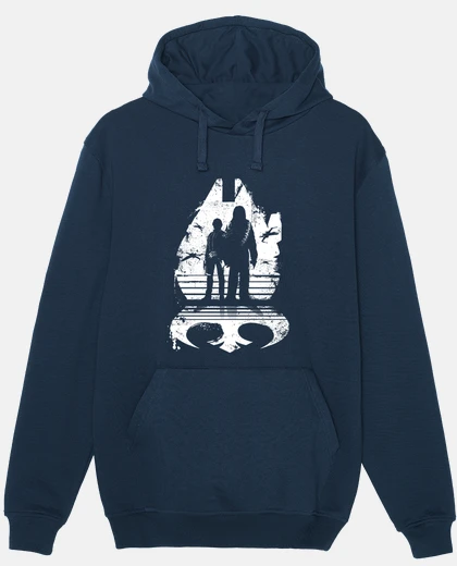 Sudadera Hombre, sudadera con capucha, azul marino