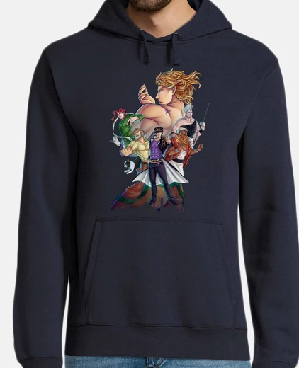 Sudadera Hombre, sudadera con capucha, azul marino