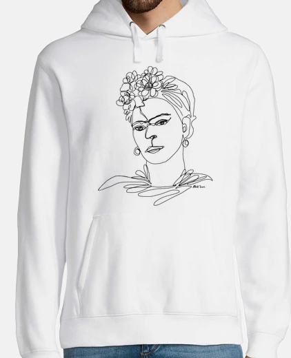 Sudadera Hombre, sudadera con capucha, blanco