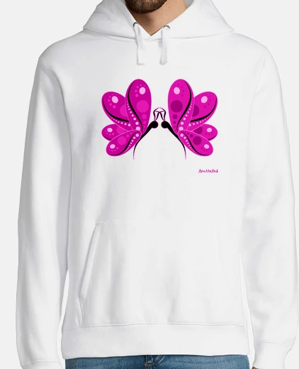 Sudadera Hombre, sudadera con capucha, blanco