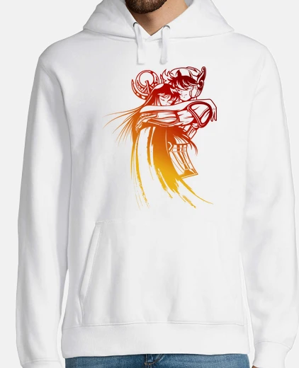 Sudadera Hombre, sudadera con capucha, blanco