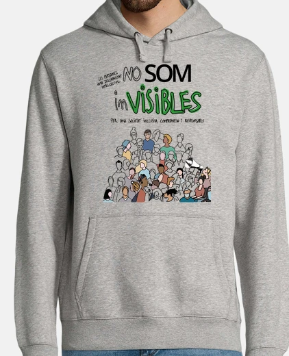 Sudadera Hombre, sudadera con capucha, gris vigoré