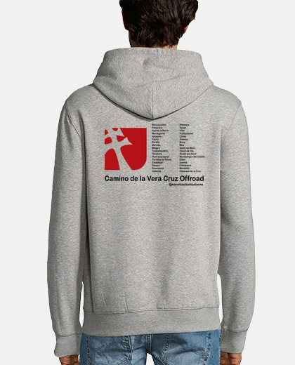Sudadera Hombre, sudadera con capucha, gris vigoré