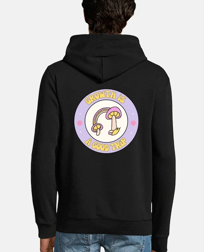 Sudadera Hombre, sudadera con capucha, negro