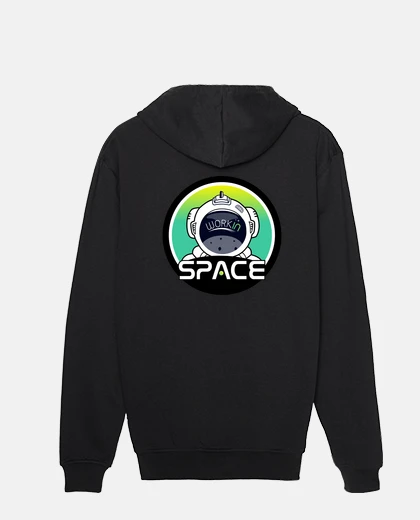 Sudadera Hombre, sudadera con capucha, negro