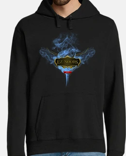 Hombre, jersey con capucha, negro