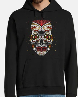 Hombre, jersey con capucha, negro