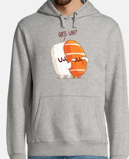 Hombre, sudadera con capucha, gris vigoré