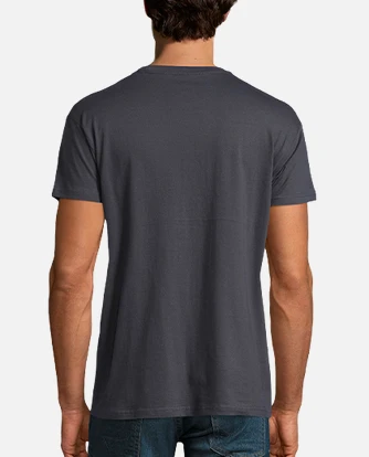 Camiseta hombre, t-shirt-gris oscuro