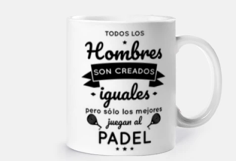 Hombres iguales mejores padel