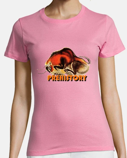 Playera Homenaje a la prehistoria.