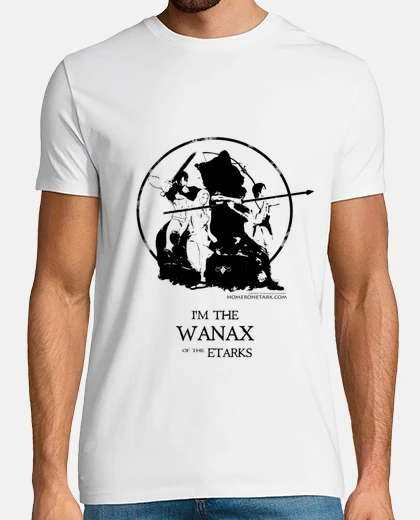 Tee-shirt homeron etark - shirt homme - couleur personnalisable