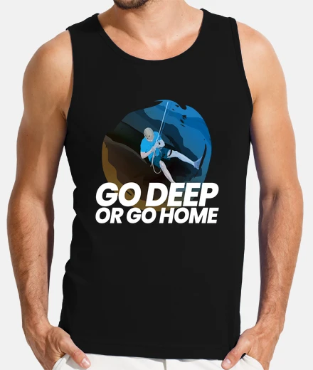 Tee-shirt homme des cavernes spéléologie spéléolo