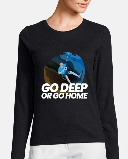 Tee-shirt homme des cavernes spéléologie spéléolo