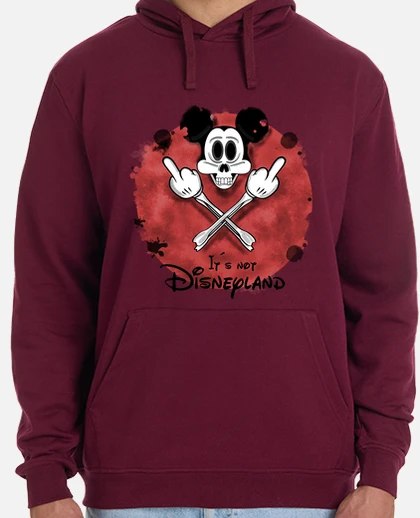 Disney Hoodie Sweat Homme Disney SUPREME X Disney Mickey Mouse