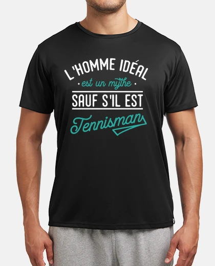 Tee-shirt Homme idéal tennisman cadeau