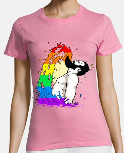 Tee-shirt homme sortant de l39eau pride 2