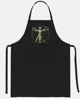 homme de Vitruve chef cuisinier