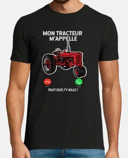 Homme Mon Tracteur mAppelle Humour Trac