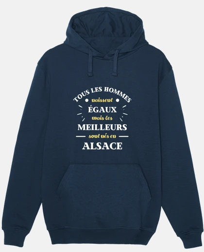Sweat hommes alsace humour alsacien
