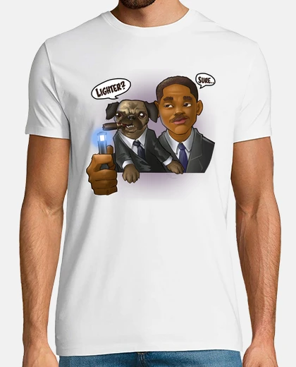 Tee-shirt hommes en noir