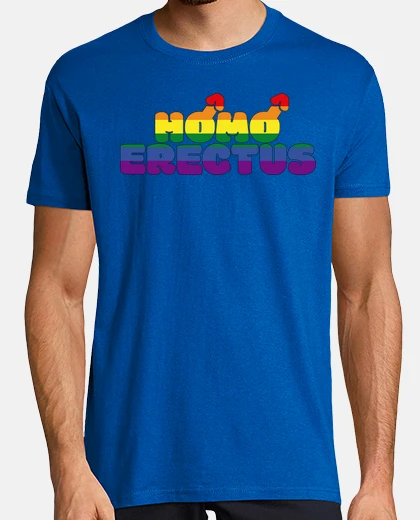 Camiseta Homo Erectus Gay