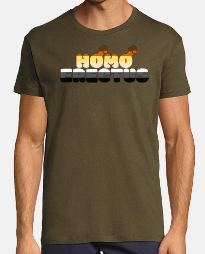 Camiseta Homo Erectus Gay Oso