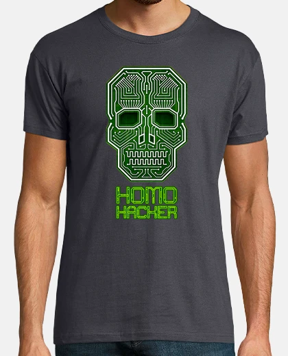 T-shirt homo hacker