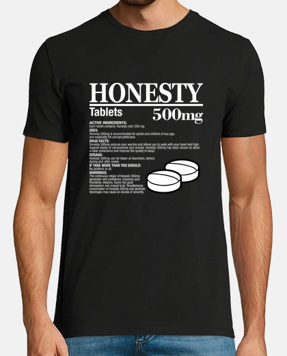 Camiseta Honesty 500 mg v2