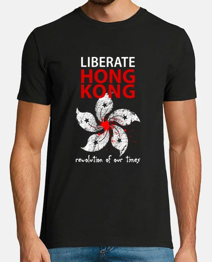 Tee-shirt hong kong- révolution-liberté époque