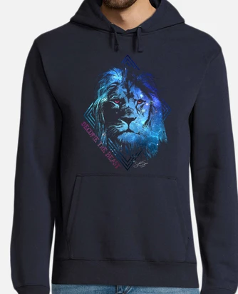 hoodie galaxy lion sapphire become the beast