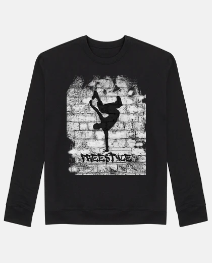 Hoodie hoodie, black, freestyle
