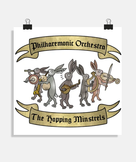 Poster hop pin g minstrels o che sta de c one 