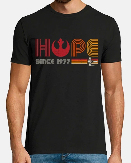 T-shirt hope senza ce 1977