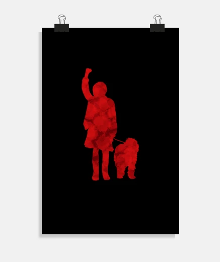 Poster Hopeful Silhouettes   Annie and Sandys