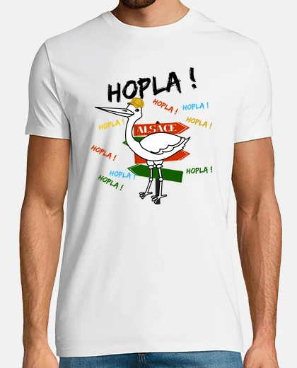 T-shirt hopla alsace 67 68 colmar mulhouse strasburgo