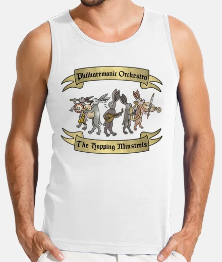 Camiseta Hopping Minstrels Orquesta de Conejos