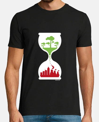 Tee-shirt horloge écologique