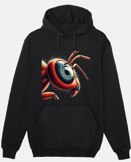 Sudadera hormiga ojo cerrar naturaleza