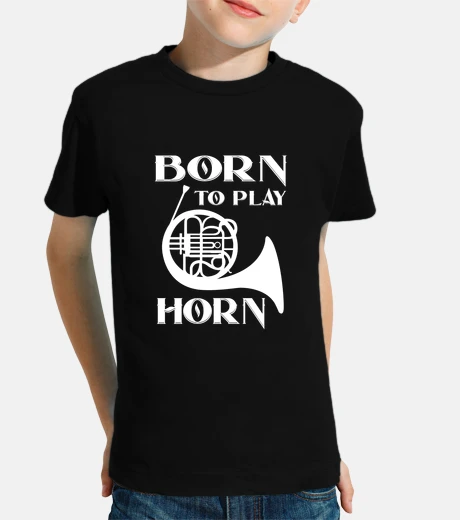 Kids Horn Player Loves Playing The French