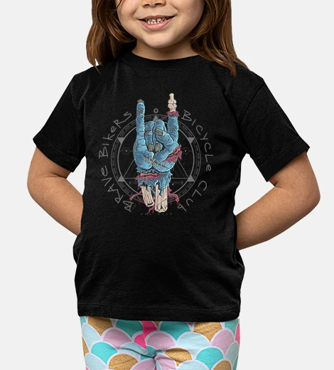Kids horned zombie hand