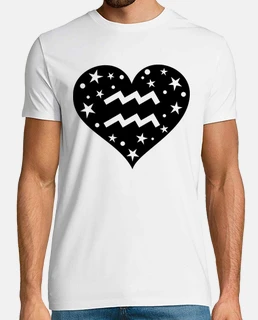 Horóscopo Signo Acuario Corazón Estrellas Zodiaco