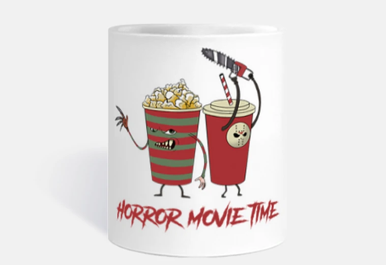 Cup horror movie time