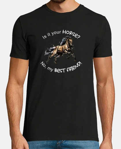 T-shirt Horse Best Friend Horses Rider Riding Pony Gifts