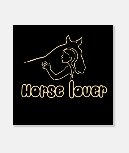 Wall horse lover