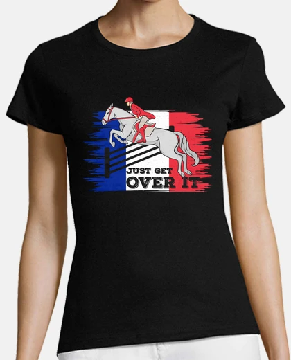 T-shirt Horse Rider Cavallo Equitazione France