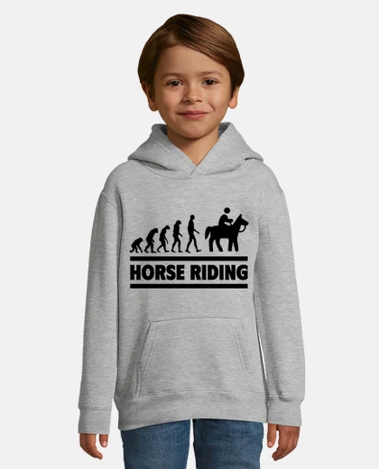 Kids horse riding evolution horses