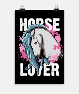 Horse Lover Girl Horseback Riding Women