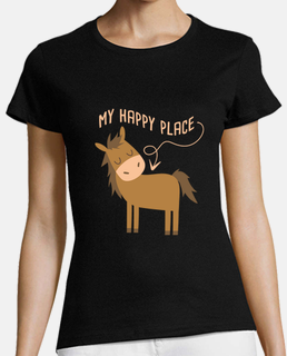 Horse Lover My Happy Place Horseback